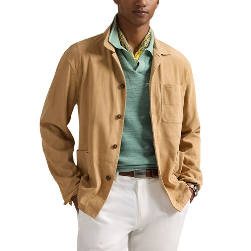 Polo Ralph Lauren Suede Utility Jacket
